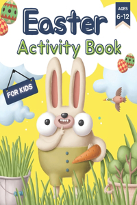 Easter Activity Book For Kids Ages 6-12