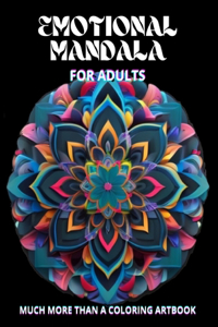 Emotional Mandala Coloring Book for Adults