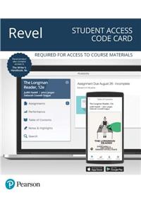 Revel for the Longman Reader Plus the Writer's Handbook -- Access Code Card
