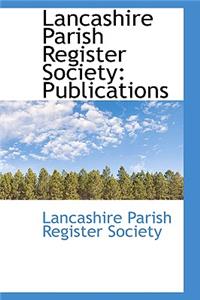 Lancashire Parish Register Society