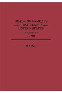 Heads of Families at the First Census of the United States Taken in the Year 1790