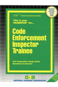 Code Enforcement Inspector Trainee