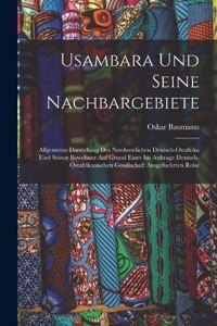 Usambara Und Seine Nachbargebiete