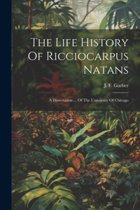 Life History Of Ricciocarpus Natans