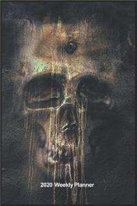 Plan On It 2020 Weekly Calendar Planner - Skull - My Nightmare