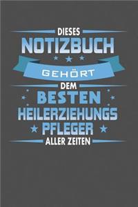 Dieses Notizbuch Gehört Dem Besten Heilerziehungspfleger Aller Zeiten