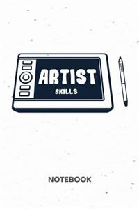 Artist Skills NOTEBOOK