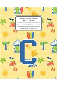 Primary Composition Notebook Grades K-2 Story Journal C