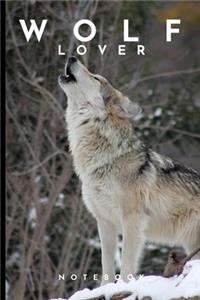 Wolf Lover Notebook