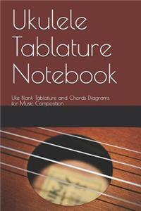 Ukulele Tablature Notebook