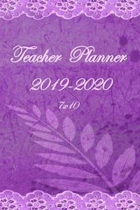Teacher Planner 2019 - 2020 - 7 X 10