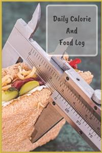 Daily Calorie and Food Log