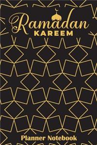Ramadan Kareem Planner Notebook