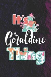 It's Geraldine Thing