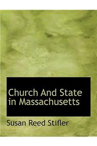 Church and State in Massachusetts