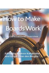 How to Make Boards Work