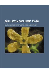 Bulletin Volume 13-16