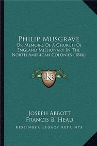 Philip Musgrave