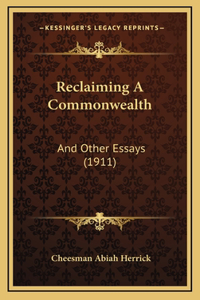 Reclaiming a Commonwealth