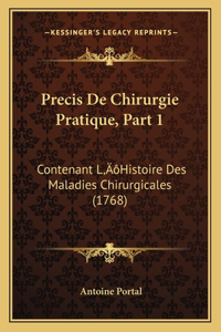 Precis De Chirurgie Pratique, Part 1