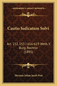 Cautio Iudicatum Solvi