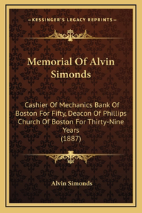 Memorial Of Alvin Simonds