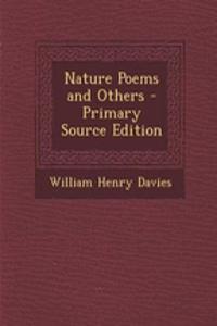 Nature Poems and Others