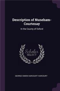 Description of Nuneham-Courtenay