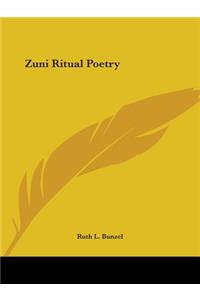 Zuni Ritual Poetry