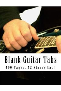 Blank Guitar Tabs