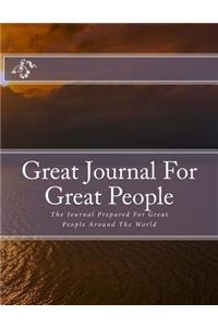 Great Journal For Great People