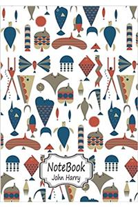 Art Pattern: Notebook Journal Diary