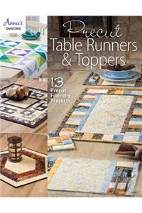 Precut Table Runners & Toppers