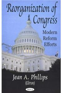 Reorganization of Congress