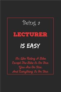 Being A Lecturer Is Easy