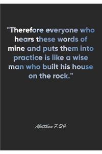Matthew 7