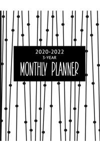 2020-2022 3-Year Monthly Planner