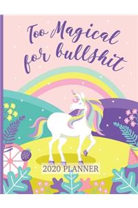 Too Magical for Bullshit 2020 Planner
