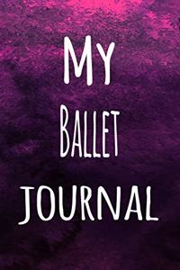 My Ballet Journal