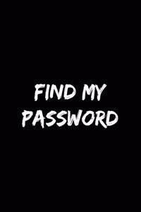 Find My Password