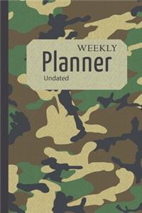 Weekly Planner Undated