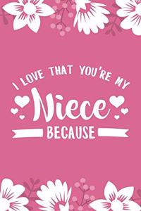 I Love That You're My Niece Because