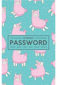 Internet Password Logbook - Journal - Libreta - Cahier - Taccuino - Notizbuch
