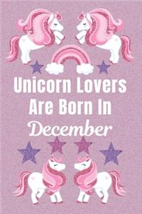 Unicorn Lovers Are Born In December