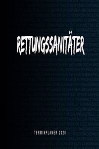 Rettungssanitäter - Terminplaner 2020