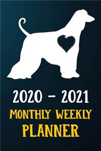 2020 2021 Monthly Weekly Planner