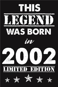 This Legend Was Born In 2002