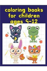 coloring books for children ages 9-12