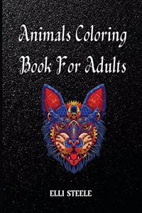 Animals Coloring Book For Adults