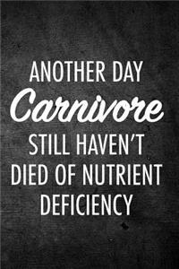 Another Day Carnivore Still Haven't Died of Nutrient Deficiency